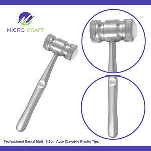 Marteau dentaire professionnel, pointes en plastique autoclavables, acier inoxydable, fabricant d'instruments de haute qualité, Sialkot - Product Image 3