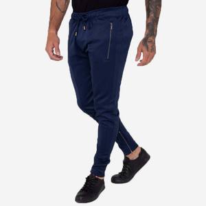 Conjunto de chándal con capucha y cremallera de bloque de Color personalizado para hombre, ropa informal de invierno, chándal transpirable con cierre de cordón, estampado 2 en 1 - Product Image 3