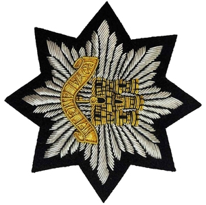 Haute qualité 100% patchs de fil brodés à la main Royal Anglian Royal Anglian Blazer Bullion fil décoration Badges - Product Image 4