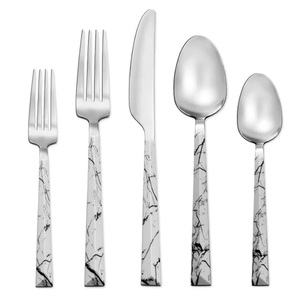 Ensembles de couverts décoratifs faits à la main en métal en laiton pur maison hôtel restaurant vaisselle restauration service couverts ensembles - Product Image 3