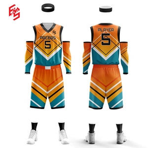 ชุดกีฬาบาสเก็ตบอลผู้ชายคุณภาพดีที่สุด โลโก้สั่งทำได้ ดีไซน์ล่าสุด ระบายอากาศได้ดี แห้งเร็ว ไซส์ใหญ่ 240 กรัม ผ้าโพลีเอสเตอร์ 100% - Product Image 6