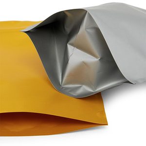 Solid-Colored Rice Paper Stand-Up Pouches for Food Storage Premium and Eco-Friendly Packaging Option - Product Image 4