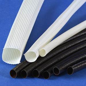 Gaine de câble tressée Hampool, isolation électrique en fibre de verre, gaine de moteur en PVC, gaine de câble tressée haute température. - Product Image 3