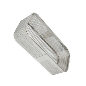 Plateaux en maille de qualité supérieure avec couvercle 250x170x70mm Plateau en maille en acier inoxydable pour une utilisation pendant le lavage Panier de stérilisation - Product Image 5