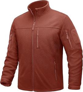 Veste polaire réversible pour homme, uniforme de travail en plein air, logo personnalisé, vêtements de travail, veste tactique d'hiver. - Product Image 3