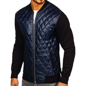 Ropa de invierno, chaqueta Bomber de poliéster de nailon para hombre de tamaño adulto para ropa de calle, gran oferta 2024, chaquetas Bomber ajustadas de manga larga para hombre - Product Image 3