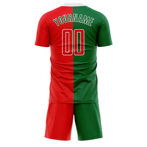 Vêtements de sport professionnels uniforme de football pour adultes multicolore hommes mode maillot de football uniforme costume de football chemises et hauts - Product Image 6