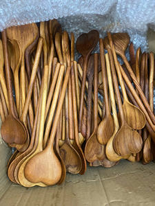 La mejor cuchara de madera de Vietnam: cuchara de madera duradera para hogares, catering, grandes cantidades listas para exportar, desde 99 GD - Product Image 4