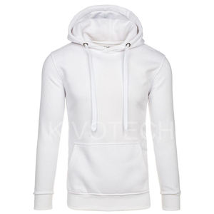 Sweats à capuche décontractés de sports de plein air de couleur unie d'automne et d'hiver pour hommes - Product Image 5