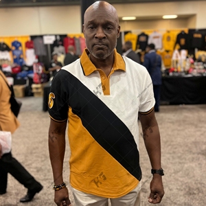 Alpha Premium 06 de punto 100% algodón blanco negro dorado para camisa bolsillo antiarrugas hermandades fraternidades hombres para camisas - Product Image 3