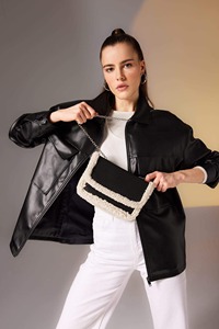 2025 tendance personnalisé daim femmes luxe sac fourre-tout fermeture éclair étanche bandoulière en gros concepteur sacs à main marques célèbres - Product Image 5