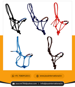 Cabestro de Nailon para Caballo, Banda Nasal Trenzada con Cuentas Multicolores RH00106/107/108/109/110 - Product Image 6