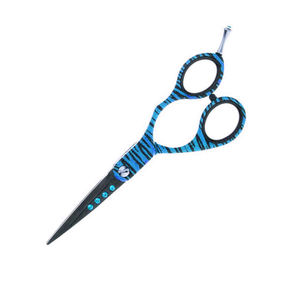 กระดาษแฟนซีสีเคลือบผมตัดผมกรรไกรปรับนิ้วทําสแตนเลสกรรไกร Salon - Product Image 6