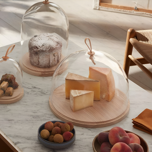 Support à gâteau en bois de haute qualité avec plateau de service en marbre Décor à la maison élégant et économique pour desserts et événements Outils de gâteau - Product Image 4