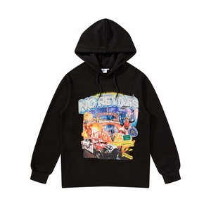 OEM pull personnalisé sweat à capuche pour hommes sérigraphie impression numérique sweats à capuche style streetwear à capuche pour hommes - Product Image 1
