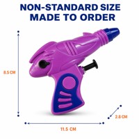 Pistolet à eau miniature unisexe pour enfants, ensemble de jeu de tir à l'eau, OEM/ODM, jouets promotionnels pour fêtes d'été en plein air avec logo personnalisé