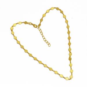 Bijoux de collier plaqué or en argent sterling 925 faits à la main - Product Image 1