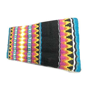 Tapis de selle en laine haute densité de qualité supérieure pour le confort et la performance Couches respirantes avec doublure en tissu pour l'équitation - Product Image 2