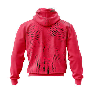 Sweat à capuche oversize pour homme en polyester/coton respirant avec fermeture éclair, style streetwear personnalisé, camouflage, de haute qualité, séchage rapide - Product Image 3