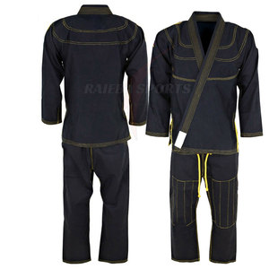 Ropa Deportiva de Jiu Jitsu Brasileño de Alta Calidad con Diseño Personalizado, Uniforme de MMA de Algodón OEM, Logotipo Personalizado y Empaque para Artes Marciales - Product Image 5