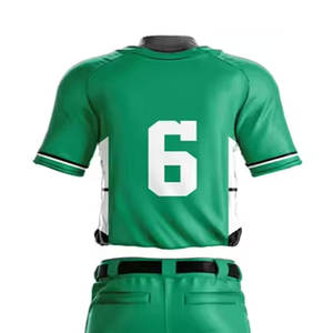 Best Quality Material Made Baseball Jersey With <b>Pants</b> Uniform Set Sublimated Youth Button <b>Down</b> Baseball Uniforms - Product Image 5