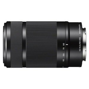 Lente Teleobjetivo SEL55210B AE de 210 mm F4.5 6.3 OSS Negro, Material de Vidrio de Calibre 77 mm para Cámara - Product Image 2