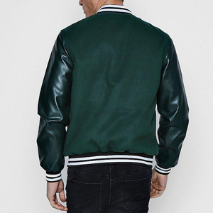 New Private Label Varisty <b>Jacket</b> for Men and Custom Logo Quick Dry Oversize High Quality Versity Leatherman <b>Jackets</b> - Product Image 4