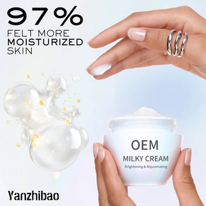 ครีมนม OEM ช่วยให้ผิวกระจ่างใสและฟื้นฟูผิว ช่วยให้ผิวขาวกระจ่างใสอย่างมีประสิทธิภาพ และควบคุมความมัน - Product Image 2