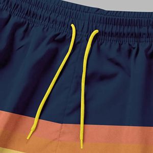 Pantalones cortos de baño ligeros esenciales para hombre, multicolor, cintura media, lona, botón frontal, cierre de mosca, estilo informal, servicio OEM disponible - Product Image 3