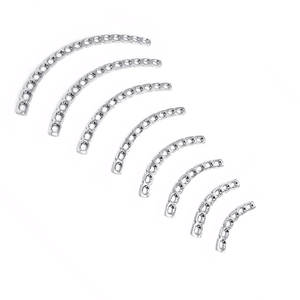 Nouvel ensemble de 8 instruments médicaux manuels en acier inoxydable vétérinaire à plaque incurvée de 3,5 mm par Pentax CE - Product Image 3