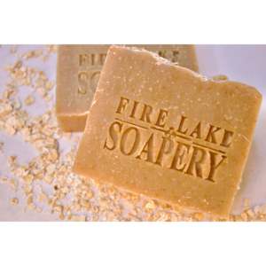 Goat Milk <b>Soap</b> with Shea Butter-Handmade Vegan Whitening & Antiseptic Bar 100g - Product Image 3