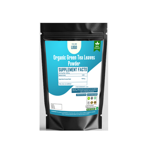 Polvo de extracto de hojas de té verde orgánico 100% natural orgánico al por mayor directo del fabricante indio - Product Image 1