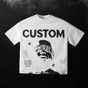 Chemises pour hommes T-shirt de luxe de marque pour hommes Vêtements de rue de haute qualité Streetwear imprimé Dtg T-shirts graphiques - Product Image 2