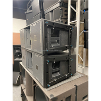 LVTX 4888 Sistema de Sonido Profesional de 3 Vías con Altavoces Line Array Duales de 12 Pulgadas para DJ