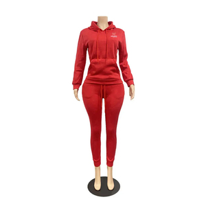 Chándal Mujer Chandal de mujer Último diseño personalizado Mujer Chándal Slim fit hecho a medida Mujer Chándal Sudadera con capucha Pantalones de chándal - Product Image 5
