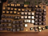 Processeur en céramique Pentium Pro, DÉCHETS de processeur en céramique CPU, DÉCHETS de RAM