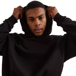 Sweat à capuche surdimensionné pour homme en coton professionnel, nouveau design, avec logo personnalisé, taille XS, vêtements à impression thermique - Product Image 3