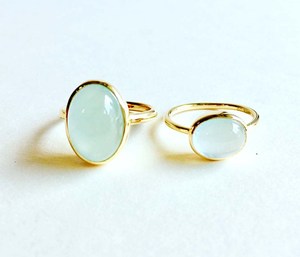 Conjunto de bisel de piedra lunar de arcoíris blanco de 10mm, anillo de Plata de Ley 925 chapado en oro, boda de calidad increíble, tamaño de EE. UU. 4-19 para ella - Product Image 3