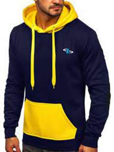 เสื้อมีฮู้ดสำหรับผู้ชายเสื้อผ้ามีซิปพิมพ์ลายโลโก้แบบกำหนดเอง - Product Image 2