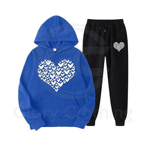 Nouveau Survêtement de sérigraphie confortable pour femmes avec écran de couleurs différentes pour les survêtements de sport et d'exercice - Product Image 4