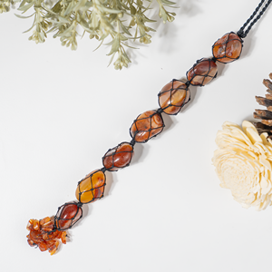 Pendentifs en cornaline faits main de qualité supérieure pour la vente en gros – Forme irrégulière naturelle et écologique pour la maison, la méditation et l'utilisation en voiture - Product Image 3