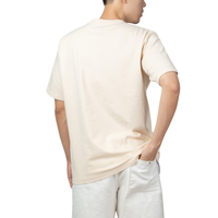 240 GSM imprimé 100% coton surdimensionné T-shirt pour hommes T-shirt de lavage à l'acide lourd de haute qualité avec sérigraphie simple