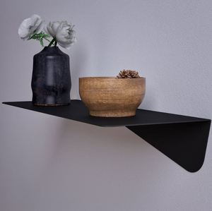 Metal minimalist <b>shelf</b> <b>wall</b> <b>mounted</b> storage <b>shelves</b> for home hotels living room kitchen bathroom home decor accessories custom - Product Image 2