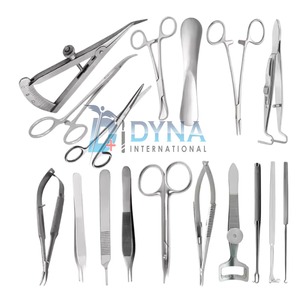 Instruments chirurgicaux de chirurgie oculaire de haute qualité, 17 pièces avec étui en cuir - Product Image 6