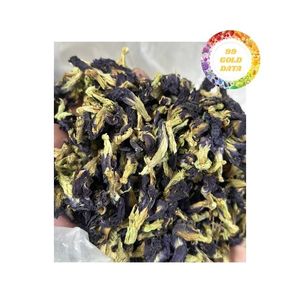Vente en gros de fleurs de pois papillon séchées pour boisson au thé et latte et ingrédient de couleur bleue naturelle Source écologique - Product Image 1