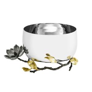 Producto de alta venta, cuenco para servir frutas, Decoración de mesa de comedor, centros de mesa, cuenco de Metal, recubierto de polvo negro - Product Image 3