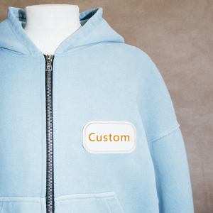 2025 nuevo diseño más vendido mejor cremallera Casual sudaderas con capucha bajo MOQ hombres sudaderas con capucha a precio al por mayor hecho en Pakistán - Product Image 5