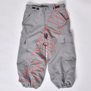 Pantalones de snowboard impermeables grises de nuevo diseño para exteriores, pantalones de esquí de invierno con bucles para cinturón, bolsillos con cremallera y ventilación de aire - Product Image 1