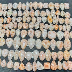 Piedra de cabujón de Thomsonita natural Hermoso jaspe rosa Proveedor mayorista de Thomsonita suelta Gemas verdes Piedra de Thomsonita - Product Image 5