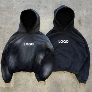 Sudadera con capucha de felpa francesa de peso medio personalizada al por mayor para minoristas estadounidenses de ropa deportiva con sudadera con capucha de felpa francesa al por mayor - Product Image 2